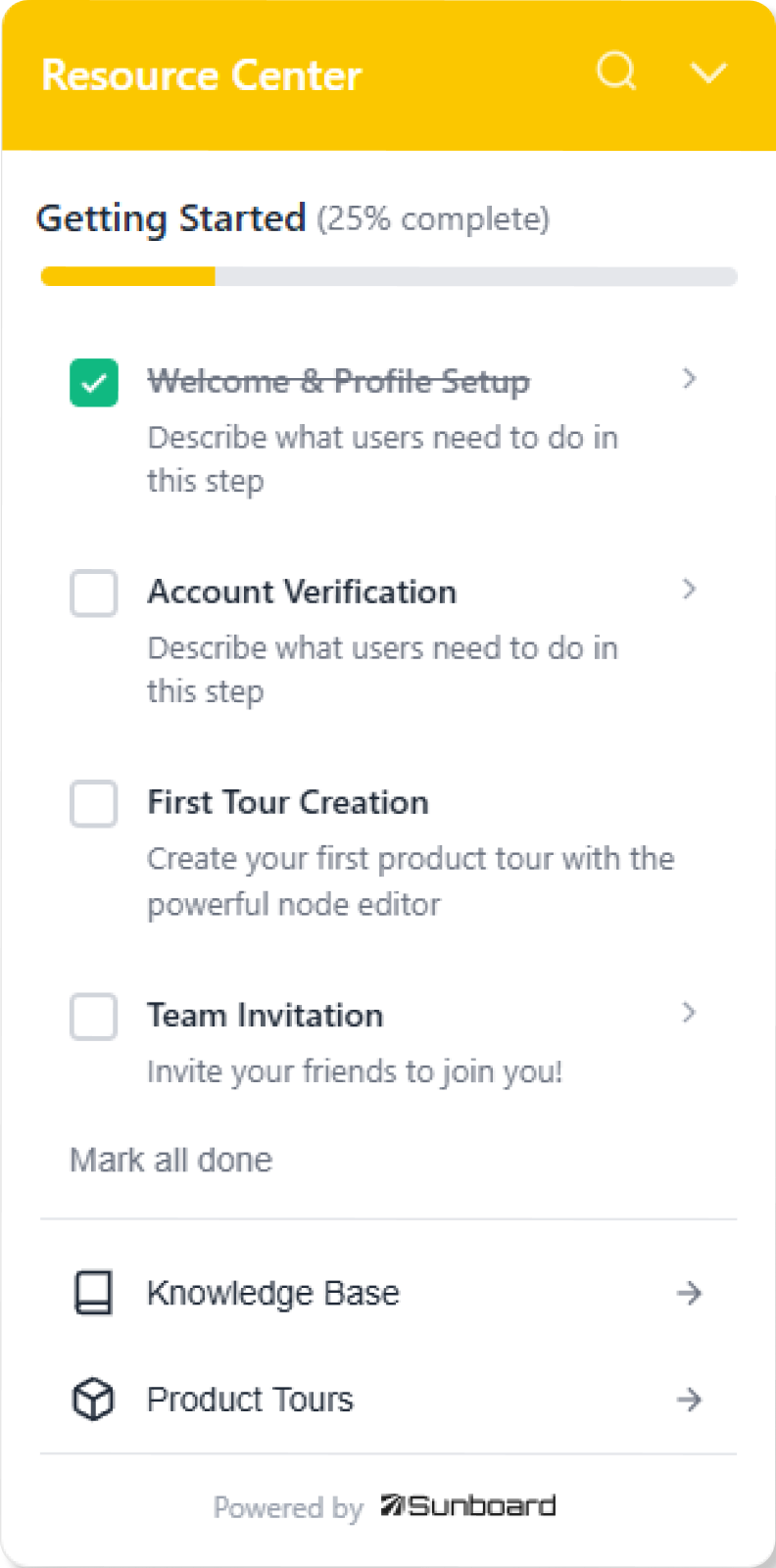 checklist hero